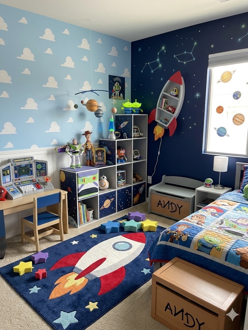 Disney Space- buzz light year cube new 
Perfect for any room